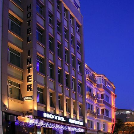 Hotel Inter Istanbul Exterior foto